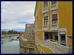 Murcia City Centre South part - Parador del Rey, beautiful buildling on the South bank.